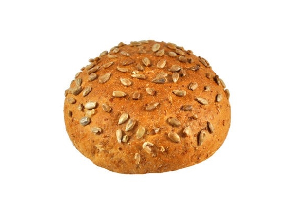 Tarwe broodje zonnebloempitten
