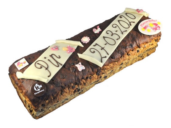 Krentenwegge geboorte + doos